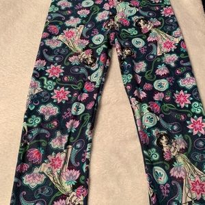 LuLaRoe Bottoms - Disney jasmine leggings LuLaRoe Bottoms - Disney jasmine leggings